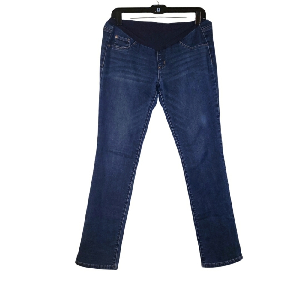 Indigo Blue Maternity Straight Leg Jeans